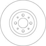 Bremsscheibe DF4377