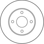TRW DF1656 Bremsscheibe TRW DF1656 Bremsscheibe
