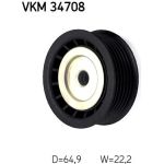 Umlenk-/Führungsrolle, Keilrippenriemen VKM 34708 Umlenk-/Führungsrolle, Keilrippenriemen VKM 34708
