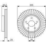 Bremsscheibe 0 986 479 663 Bremsscheibe 0 986 479 663