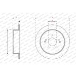 Bremsscheibe DDF1992C