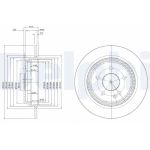 Delphi BG3969C Bremsscheibe Delphi BG3969C Bremsscheibe