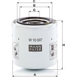 Filter, Arbeitshydraulik W 10 007 Filter, Arbeitshydraulik W 10 007