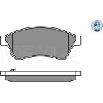 Bremsbelagsatz, Scheibenbremse 025 250 3118/PD
