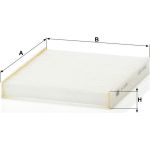 MANN-FILTER CU 16 001 Innenraumfilter, Partikelfilter MANN-FILTER CU 16 001 Innenraumfilter, Partikelfilter