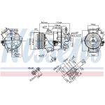 Kompressor, Klimaanlage 890263