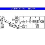 Bremsschlauch 24.5161-0313.3 Bremsschlauch 24.5161-0313.3