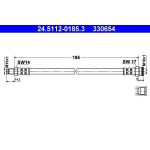 ATE 24.5112-0185.3 Bremsschlauch ATE 24.5112-0185.3 Bremsschlauch