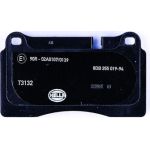 Bremsbelagsatz, Scheibenbremse 8DB 355 019-941 Bremsbelagsatz, Scheibenbremse 8DB 355 019-941
