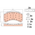 TRW GDB5116 Bremsbelagsatz, Scheibenbremse TRW GDB5116 Bremsbelagsatz, Scheibenbremse