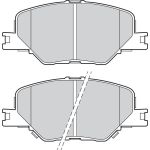 Bremsbelagsatz, Scheibenbremse 302885