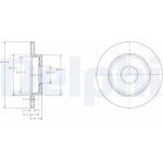 Bremsscheibe BG3673C Bremsscheibe BG3673C