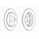 Ferodo DDF1861C Bremsscheibe PREMIER Coat+ disc Ferodo DDF1861C Bremsscheibe PREMIER Coat+ disc