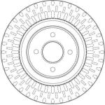 TRW DF4297 Bremsscheibe TRW DF4297 Bremsscheibe