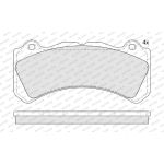 Ferodo FDB5399 Bremsbelagsatz, Scheibenbremse PREMIER ECO FRICTION Ferodo FDB5399 Bremsbelagsatz, Scheibenbremse PREMIER ECO FRICTION