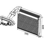 Mahle AE 99 000P Verdampfer, Klimaanlage BEHR Premium Line Mahle AE 99 000P Verdampfer, Klimaanlage BEHR Premium Line