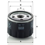 Ölfilter W 77 Ölfilter W 77