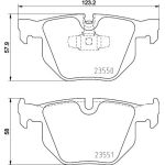 Bremsbelagsatz, Scheibenbremse 8DB 355 011-801 Bremsbelagsatz, Scheibenbremse 8DB 355 011-801