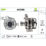 Valeo 443398 Generator ORIGINS - NEW O.E. TECHNOLOGIE Valeo 443398 Generator ORIGINS - NEW O.E. TECHNOLOGIE