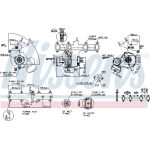 Nissens Turbolader 93179