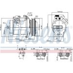 Kompressor, Klimaanlage 890049 Kompressor, Klimaanlage 890049