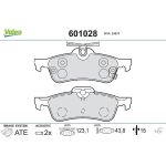 Valeo 601028 Bremsbelagsatz, Scheibenbremse Valeo 601028 Bremsbelagsatz, Scheibenbremse