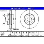 Bremsscheibe 24.0123-0127.1