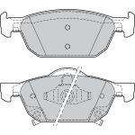 Valeo 601149 Bremsbelagsatz, Scheibenbremse