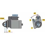 BOSCH 0 001 138 047 Starter