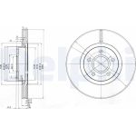 Delphi BG3895 Bremsscheibe Delphi BG3895 Bremsscheibe