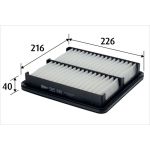 Luftfilter 585841 Luftfilter 585841
