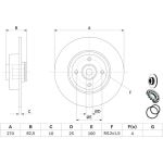 Bremsscheibe 0 986 479 274 Bremsscheibe 0 986 479 274