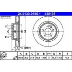 Bremsscheibe 24.0130-0195.1