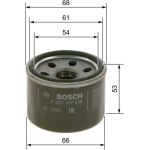 BOSCH F 026 407 050 Ölfilter