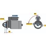 BOSCH 0 001 107 438 Starter BOSCH 0 001 107 438 Starter