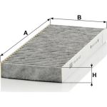 MANN-FILTER CUK 26 013-2 Innenraumfilter, Aktivkohlefilter