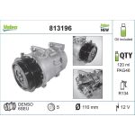 VALEO 813196 Klimakompressor 6SEU, 12V, PAG 46, R 134a, NEW ORIGINAL PART VALEO 813196 Klimakompressor 6SEU, 12V, PAG 46, R 134a, NEW ORIGINAL PART
