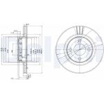 Bremsscheibe BG2784