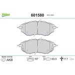 Valeo 601580 Bremsbelagsatz, Scheibenbremse