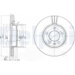 Bremsscheibe BG9891C Bremsscheibe BG9891C