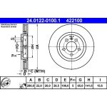 Bremsscheibe 24.0122-0100.1