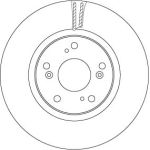 Bremsscheibe DF6689 Bremsscheibe DF6689