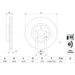Bremsscheibe 0 986 479 332 Bremsscheibe 0 986 479 332