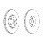 Bremsscheibe DDF1368C-1 Bremsscheibe DDF1368C-1