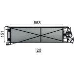 Ölkühler, Automatikgetriebe CLC 306 000P Ölkühler, Automatikgetriebe CLC 306 000P
