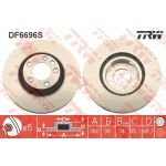 Bremsscheibe DF6696S Bremsscheibe DF6696S
