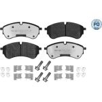 Meyle 025 221 4721/PD Bremsbelagsatz, Scheibenbremse MEYLE-PD: Advanced performance and design Meyle 025 221 4721/PD Bremsbelagsatz, Scheibenbremse MEYLE-PD: Advanced performance and design