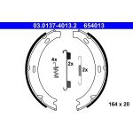 ATE 03.0137-4013.2 Bremsbackensatz, Feststellbremse ATE 03.0137-4013.2 Bremsbackensatz, Feststellbremse