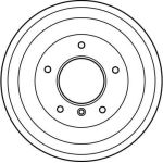 Bremstrommel DB4108