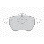 Ferodo FDB1167 Bremsbelagsatz, Scheibenbremse PREMIER ECO FRICTION Ferodo FDB1167 Bremsbelagsatz, Scheibenbremse PREMIER ECO FRICTION
